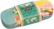 Akinių dėklas su servetėle WORLD MAP
