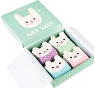 Kūdikių kojinytės dėžutėje BUNNY, 4 vnt.
