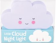 Naktinė lemputė CLOUD, 16 cm.
