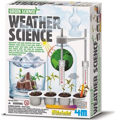 Mokslinis rinkinys 4M METEO MOKSLAS, GREEN SCIENCE