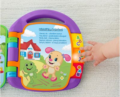 Muzikinė knygėlė FISHER PRICE, LT
