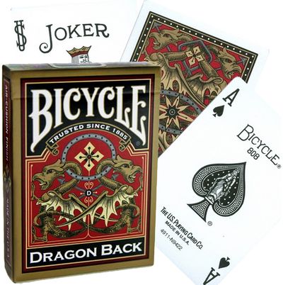 Kortos BICYCLE GOLD DRAGON