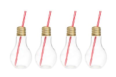 Gėrimų stiklainiukų rinkinys BULB, 4 vnt