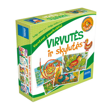Žaidimas VIRVUTĖS IR SKYLUTĖS