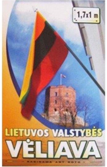 Lietuvos vėliava (siūta) dežutėje
