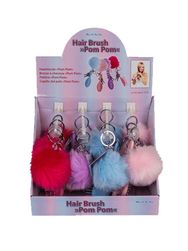 Plaukų šukos POM POM, 12 cm