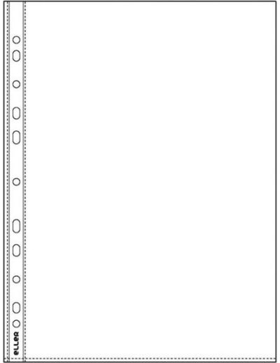 Įmautės dokumentams 100 vnt ELLER, A4, 40 mik., skaidrios