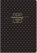 Sąsiuvinis Lastva GOLD STYLE, A5, 80 g., 52 l., linijomis