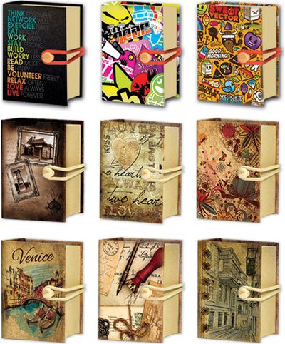 Užrašinė Lastva RETRO MINI su saga, A9, 220 l