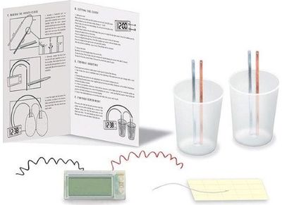 Mokslinis rinkinys 4M LAIKRODIS - BULVĖ, Green Science