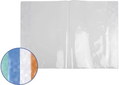 Stori aplankalai PANTA PLAST, A4, spalvoti kraštai, 10 vnt