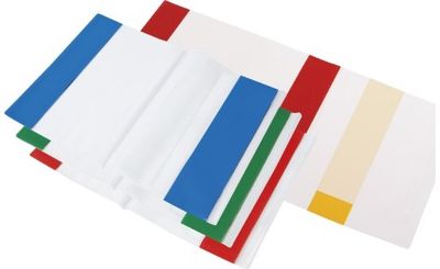 Stori aplankalai PANTA PLAST sąsiuviniams, A5, reguliuojami, 10 vnt