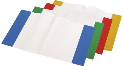 Stori aplankalai PANTA PLAST sąsiuviniams, A5, spalvoti kraštai, 10 vnt