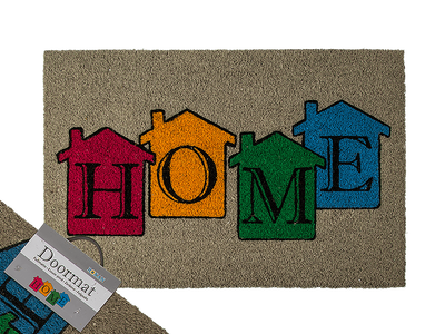Durų kilimėlis HOME, 60x40 cm
