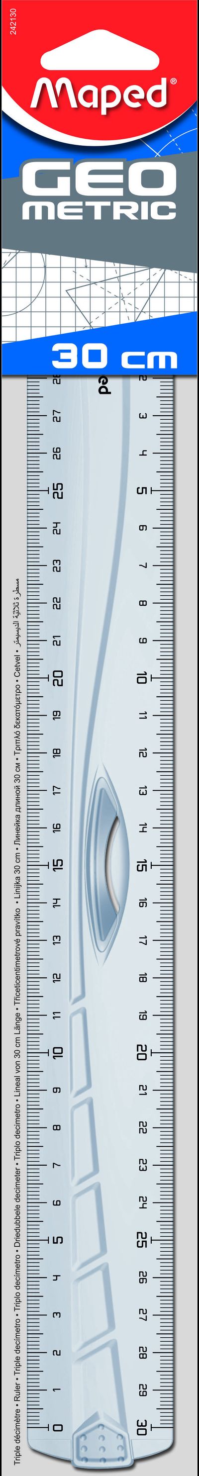 Liniuotė MAPED Geometric, 30 cm