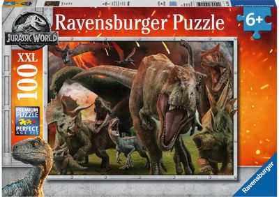 Dėlionė RAVENSBURGER 100 d XXL JURASTIC WORLD FALLEN KINGDOM