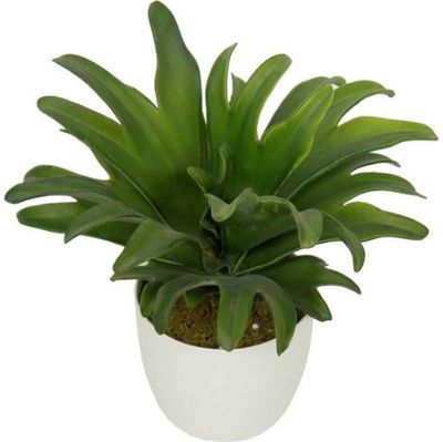 Dirbtinis alcėjos stiebas vazonėlyje, 15x38 cm