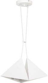 Pakabinamas šviestuvas LUMINEX WHITE, 2xE27 lemputėms