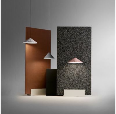 Pakabinamas šviestuvas PU-ERH, mėlynas