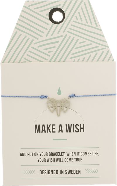Apyrankė MAKE A WISH ELEPHANT SILVER