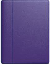 Darbo knyga A5 SPIREX 2025, puslapis dienai tamsiai alyvinė