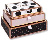 Dėžučių rinkinys POIS EXPLOSION RIBBON, 3 vnt