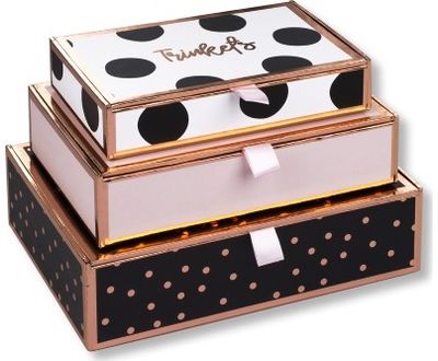 Dėžučių rinkinys POIS EXPLOSION RIBBON, 3 vnt