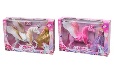 Lėlė su arkliu DREAM PRINCESS & PEGASUS, 2 rušys