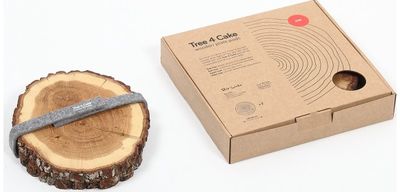 Ąžuoliniai padėkliukai FORESTIME TREE4CAKE, 2 vnt.