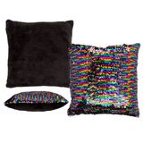 Pagalvėlė RAINBOW SEQUIN, 25x25 cm