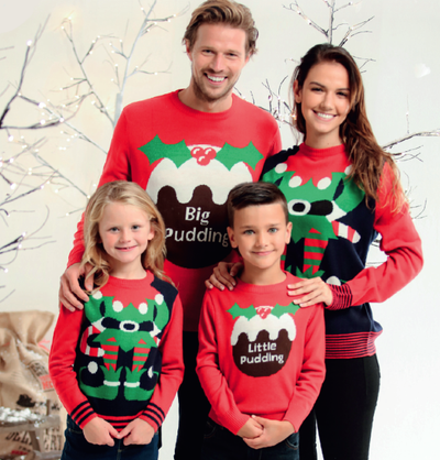 Kalėdinis megztinis BIG PUDDING, S