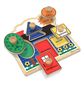 Medinė dėlionė M&D FIRST SHAPES didelė su laikikliais