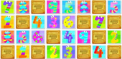Edukacinis žaidimas 4M BISCUIT SHAPED MATCHING GAME skaičiai