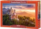 Dėlionė VIEW OF THE NEUSCHWANSTEIN CASTLE GERMANY CASTORLAND 500 det