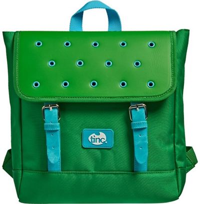 Vaikiška kuprinė-portfelis Tinc BUDS, Green-Blue