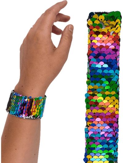 Apyrankė SEQUIN RAINBOW, 21 cm
