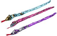 Pliušinis žaislas SEQUIN SNAKE 60 cm, įvairios spalvos