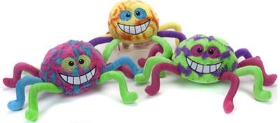 Pliušinis žaislas FUNKY GLITTEREYE SPIDER. 18 cm, 3 rūšys