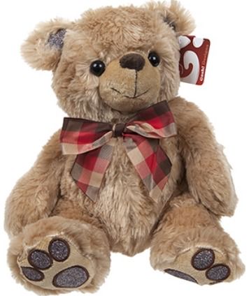 Pliušinis žaislas GLITTERPAWS BROWN BEAR 25 cm.
