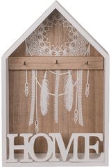 Medinė raktų kabykla DREAM CATCHER, 30x20 cm