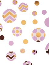 Stalo puošimo konfeti PATTERN WORKS LILAC