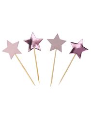 Smeigtukai keksiukams LITTLE STAR PINK, 20 vnt.