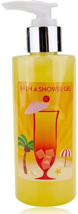 Vonios ir dušo želė COCKTAIL BANANA, 200 ml