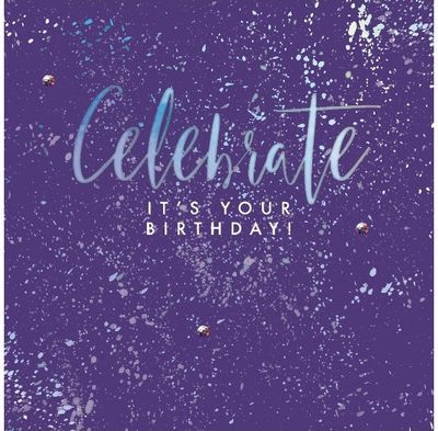 Atvirukas CELEBRATE, IT'S YOUR BIRTHDAY!