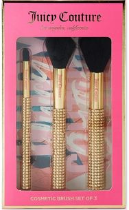 Kosmetikos šepetėlių rinkinys JUICY COUTURE, 3 vnt.