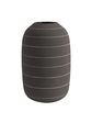Vaza TERRA STRAIGHT DARK BROWN, 25 cm