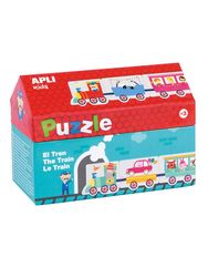 Dėlionė APLI LITTLE HOUSE TRAIN, 20 dalių