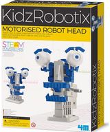 Mokslinis rinkinys 4M KIDZ ROBOTIX ROBOT HEAD