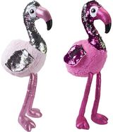 Pliušinis žaislas GLITZIES FLAMINGO 28 cm., 2 rūšys