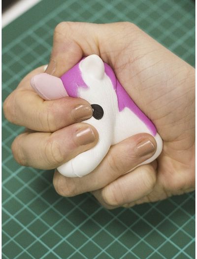 Antistresinis žaislas UNICORN STRESS TOY, blisteris